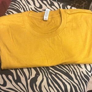 Bella Canvas Mustard Yellow T-Shirt